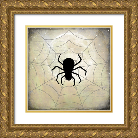 Say Boo 09 Gold Ornate Wood Framed Art Print with Double Matting by LightBoxJournal