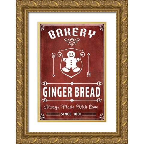 25 Days TilChristmas 045 Gold Ornate Wood Framed Art Print with Double Matting by LightBoxJournal