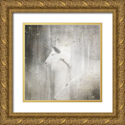 Antique Farm 26 Gold Ornate Wood Framed Art Print with Double Matting by LightBoxJournal