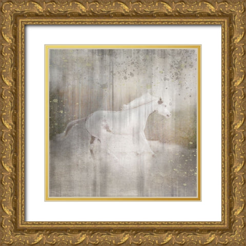 Antique Farm 27 Gold Ornate Wood Framed Art Print with Double Matting by LightBoxJournal