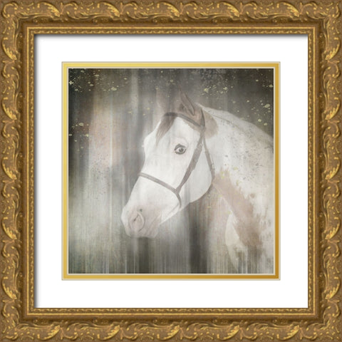 Antique Farm 29 Gold Ornate Wood Framed Art Print with Double Matting by LightBoxJournal