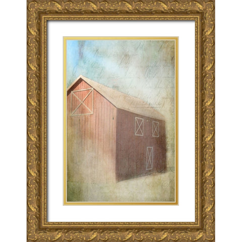 JunkGypsy 7 Gold Ornate Wood Framed Art Print with Double Matting by LightBoxJournal