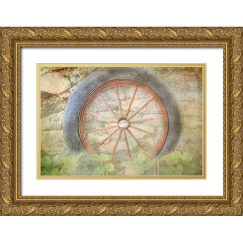 JunkGypsy 11 Gold Ornate Wood Framed Art Print with Double Matting by LightBoxJournal