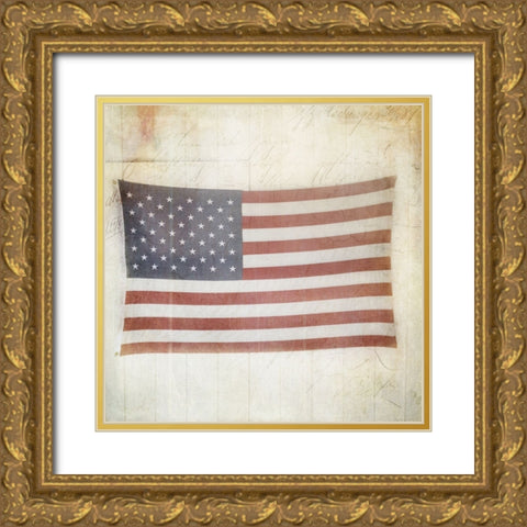 JunkGypsy 45 Gold Ornate Wood Framed Art Print with Double Matting by LightBoxJournal