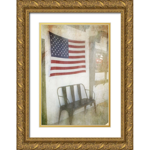 JunkGypsy 46 Gold Ornate Wood Framed Art Print with Double Matting by LightBoxJournal