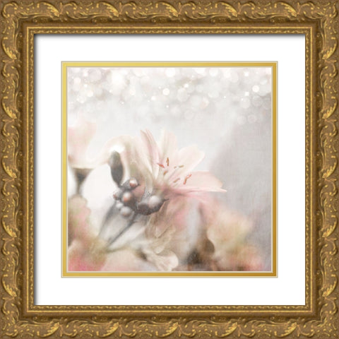 Paris 04 Gold Ornate Wood Framed Art Print with Double Matting by LightBoxJournal