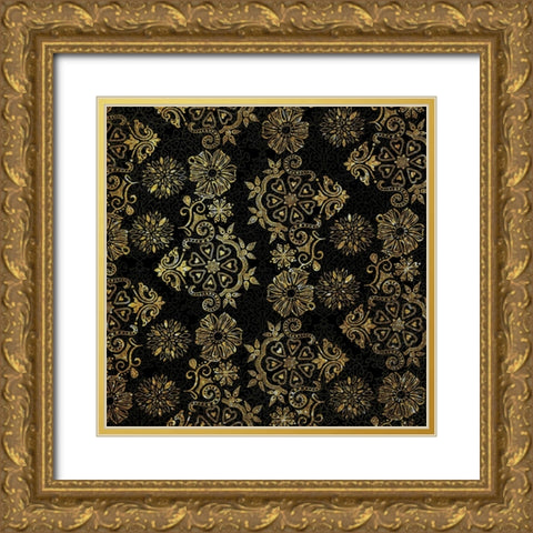 Forever Love 04 Gold Ornate Wood Framed Art Print with Double Matting by LightBoxJournal