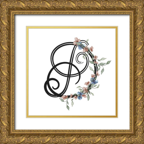 D Gold Ornate Wood Framed Art Print with Double Matting by LightBoxJournal