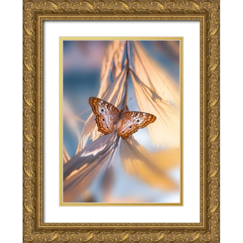 Goodbye My Friend Gold Ornate Wood Framed Art Print with Double Matting by Love Grams