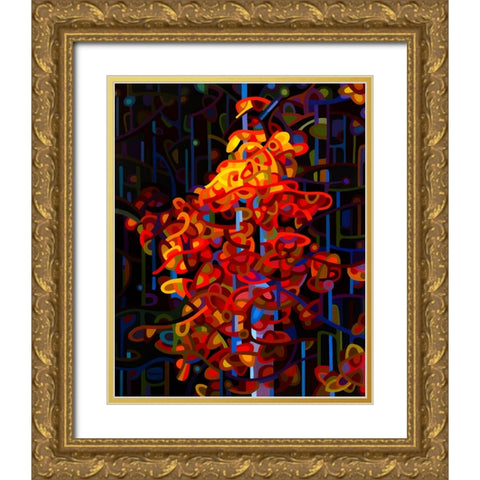 The Beacon Gold Ornate Wood Framed Art Print with Double Matting by Budan, Mandy