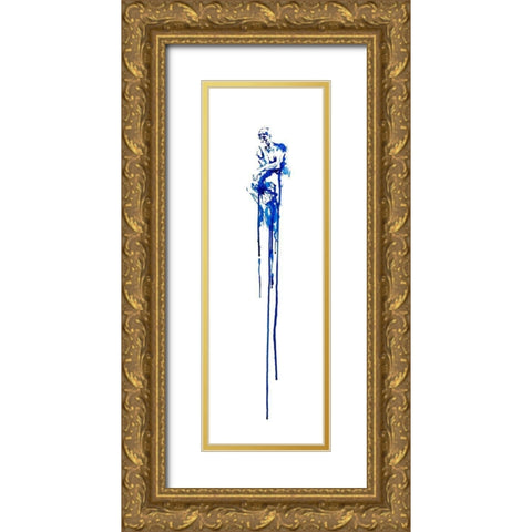 This One Fleeting Thought Gold Ornate Wood Framed Art Print with Double Matting by Allante, Marc