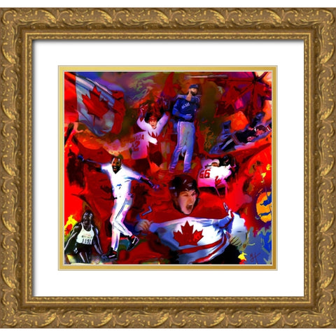 Proud Moments Gold Ornate Wood Framed Art Print with Double Matting by Murray Henderson Fine Art