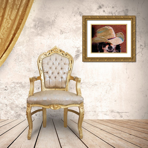 What Chawawa Lookin At Gold Ornate Wood Framed Art Print with Double Matting by Murray Henderson Fine Art