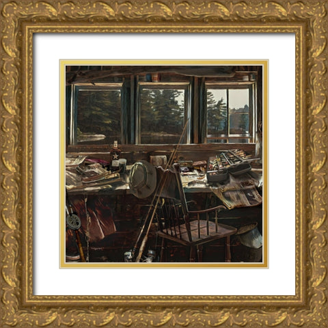 IMG_6546 Gold Ornate Wood Framed Art Print with Double Matting by Murray Henderson Fine Art