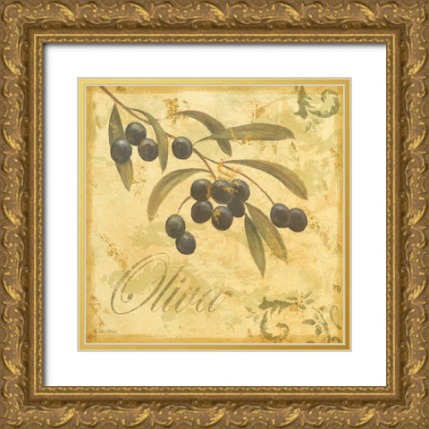 Tuscany II Gold Ornate Wood Framed Art Print with Double Matting by Zaccheo, John