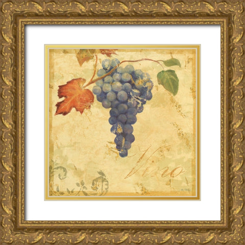 Tuscany III Gold Ornate Wood Framed Art Print with Double Matting by Zaccheo, John