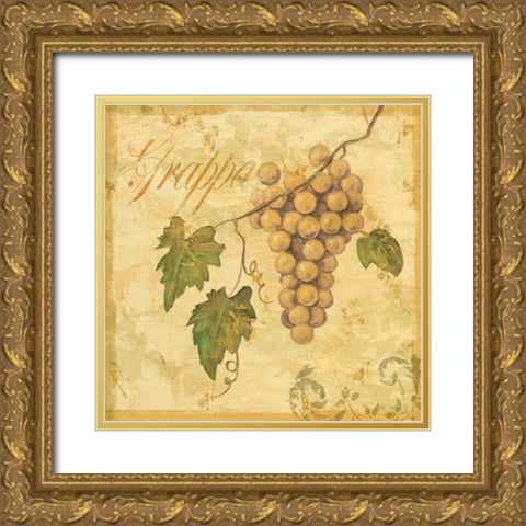 Tuscany IV Gold Ornate Wood Framed Art Print with Double Matting by Zaccheo, John