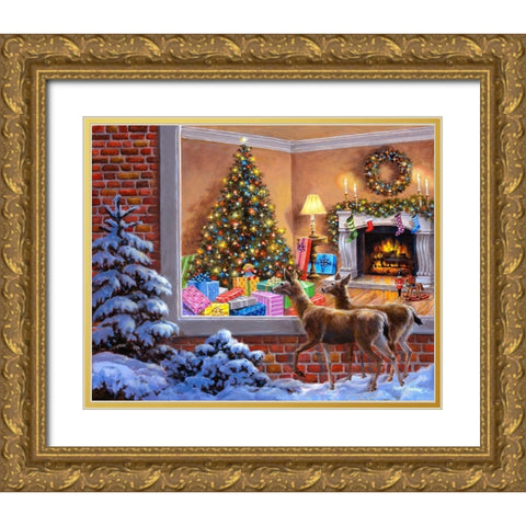 You Better Be Good Gold Ornate Wood Framed Art Print with Double Matting by Boehme, Nicky