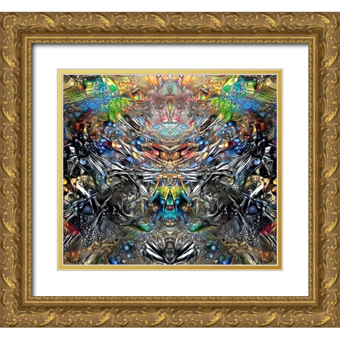 Resurrection Gold Ornate Wood Framed Art Print with Double Matting by Gavidia, Pedro