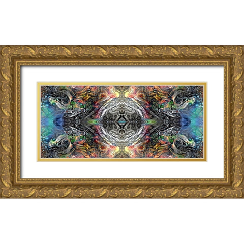 The Origin of the Universe Gold Ornate Wood Framed Art Print with Double Matting by Gavidia, Pedro