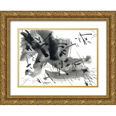 Charged Gold Ornate Wood Framed Art Print with Double Matting by Randy Noble Fine Art