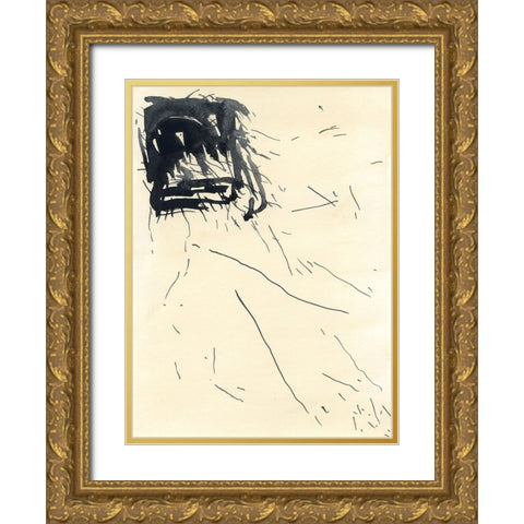 Charisma Gold Ornate Wood Framed Art Print with Double Matting by Randy Noble Fine Art