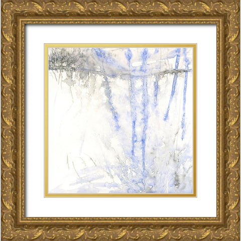 Frost Valley Gold Ornate Wood Framed Art Print with Double Matting by Randy Noble Fine Art