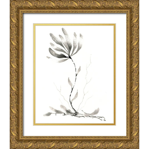 Sun Side Gold Ornate Wood Framed Art Print with Double Matting by Randy Noble Fine Art