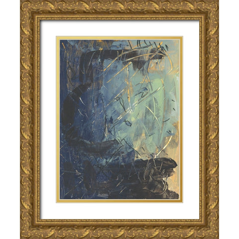 Approach The Meaning Gold Ornate Wood Framed Art Print with Double Matting by Randy Noble Fine Art