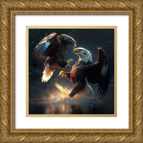 Desert Of Dreams 11 Gold Ornate Wood Framed Art Print with Double Matting by Heere, Ray