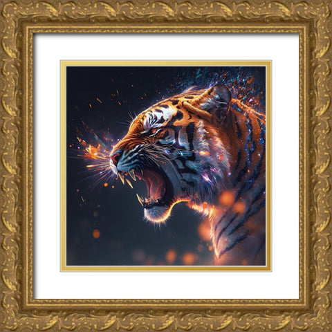 Desert Of Dreams 18 Gold Ornate Wood Framed Art Print with Double Matting by Heere, Ray