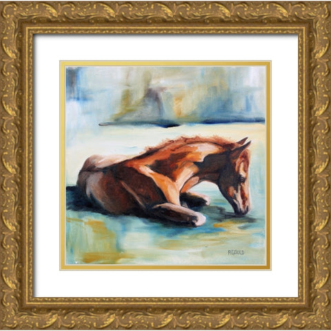Luke Gold Ornate Wood Framed Art Print with Double Matting by Gould, Renee