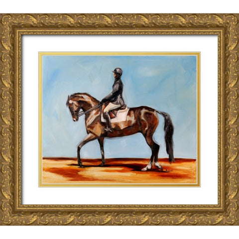 On Deck Gold Ornate Wood Framed Art Print with Double Matting by Gould, Renee