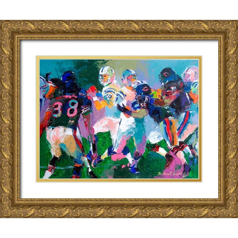 XLI Gold Ornate Wood Framed Art Print with Double Matting by Wallich, Richard