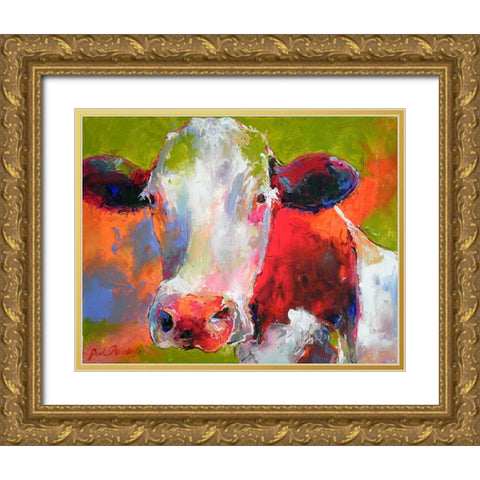 Art Cow Gold Ornate Wood Framed Art Print with Double Matting by Wallich, Richard