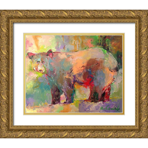 artbear Gold Ornate Wood Framed Art Print with Double Matting by Wallich, Richard