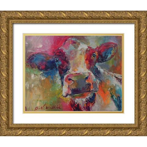 artcow4592 Gold Ornate Wood Framed Art Print with Double Matting by Wallich, Richard
