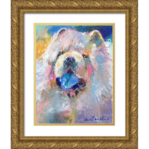 Art Chow Gold Ornate Wood Framed Art Print with Double Matting by Wallich, Richard