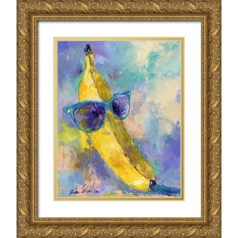Art Banana Gold Ornate Wood Framed Art Print with Double Matting by Wallich, Richard