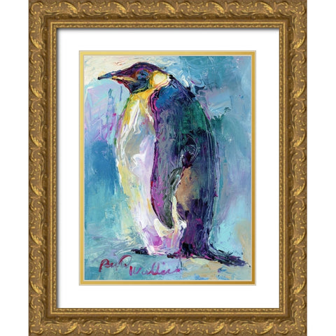 Cool Gold Ornate Wood Framed Art Print with Double Matting by Wallich, Richard