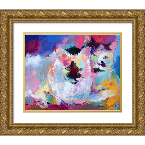 Jac Gold Ornate Wood Framed Art Print with Double Matting by Wallich, Richard