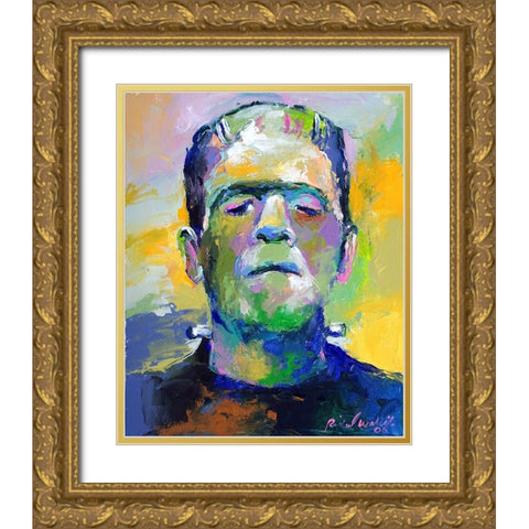 Frank Gold Ornate Wood Framed Art Print with Double Matting by Wallich, Richard