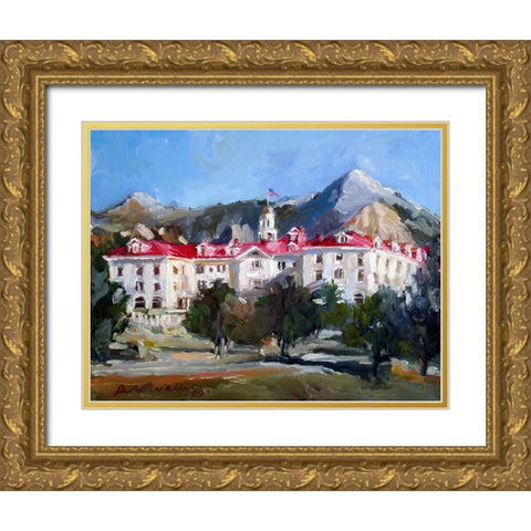 Stan Gold Ornate Wood Framed Art Print with Double Matting by Wallich, Richard