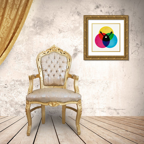 Nobodys Child Final Gold Ornate Wood Framed Art Print with Double Matting by Farkas, Robert