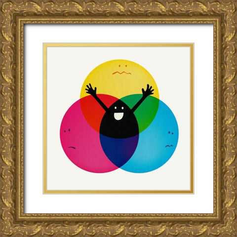 Nobodys Child Final Gold Ornate Wood Framed Art Print with Double Matting by Farkas, Robert