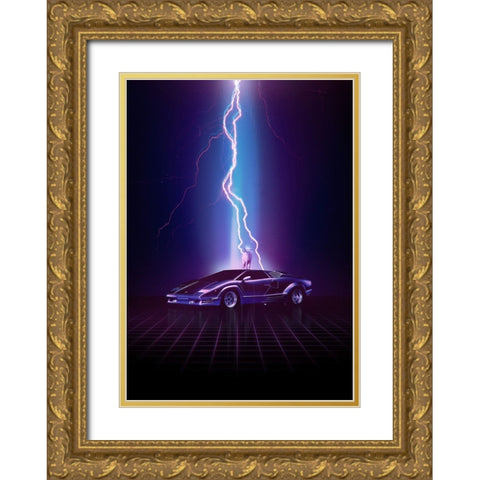 Legendary Moment Gold Ornate Wood Framed Art Print with Double Matting by Farkas, Robert