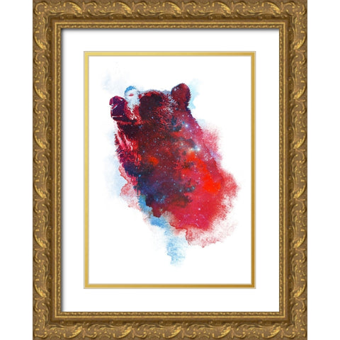 The Great Explorer Gold Ornate Wood Framed Art Print with Double Matting by Farkas, Robert