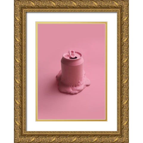 Melting Memories 01 Gold Ornate Wood Framed Art Print with Double Matting by Farkas, Robert