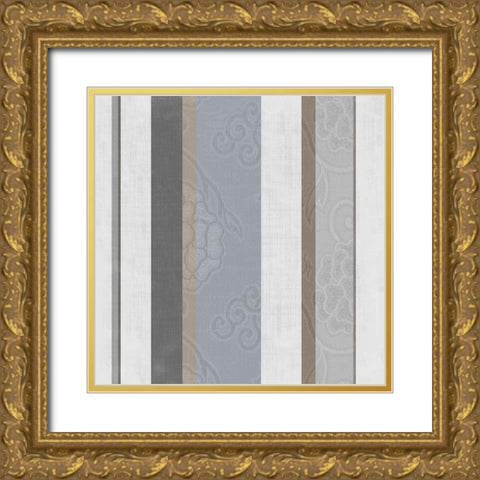 Elegante VIII Gold Ornate Wood Framed Art Print with Double Matting by Sasha