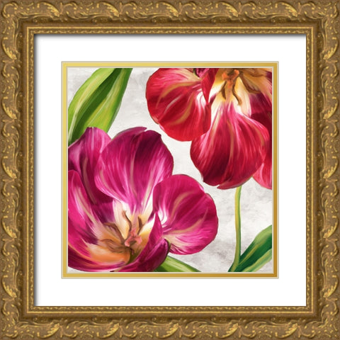 Open Arms I Gold Ornate Wood Framed Art Print with Double Matting by Sasha